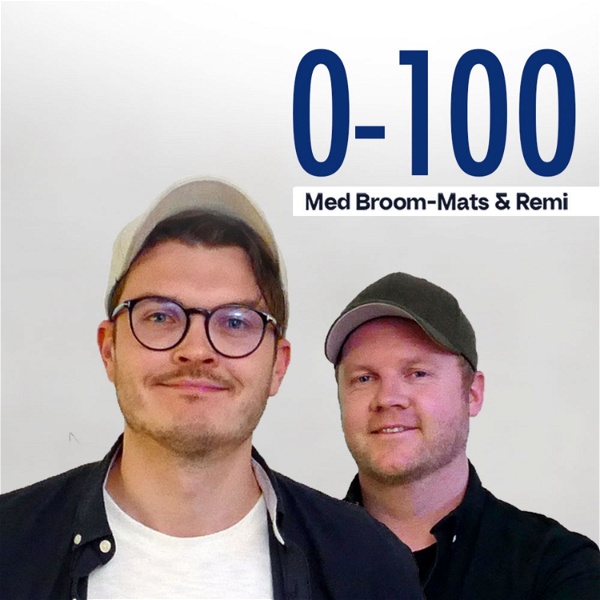 Artwork for 0-100 med Broom-Mats og Remi