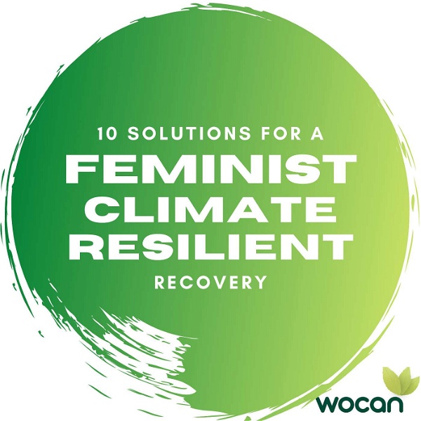 Artwork for 10 Solutions for a Feminist Climate-Resilient Recovery