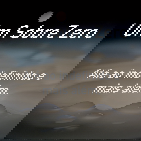 Artwork for 1/0 - Um sobre Zero