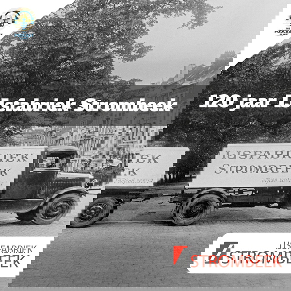 Artwork for 120 jaar IJsfabriek Strombeek