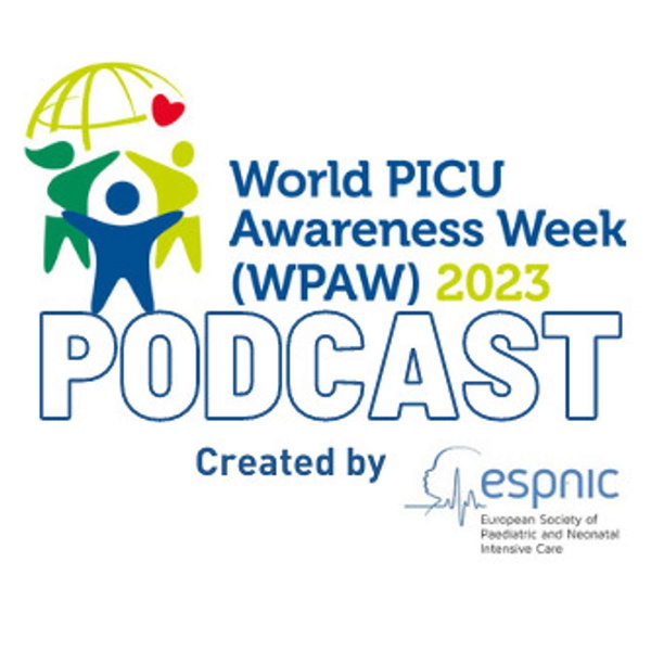 Artwork for 2023 World PICU Awareness Week focused on Sepsis Podcast Series