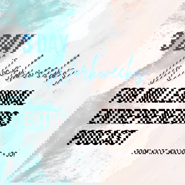 Artwork for 3 Day Workweeks for Millennial Entrepreneurs