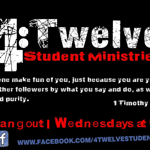 Artwork for 4:Twelve Student Ministries