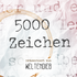 5000 Zeichen