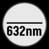 632nm
