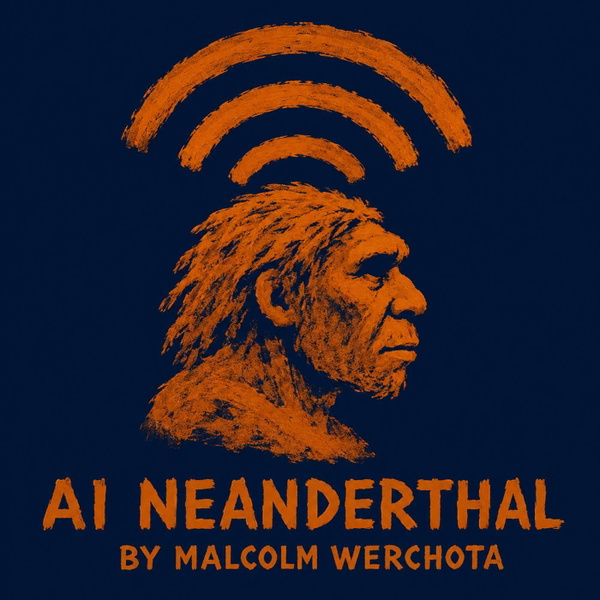 Artwork for AI Neanderthal by Malcolm Werchota