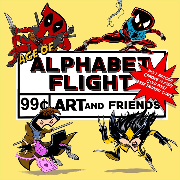 Artwork for Alphabet Flight: A Marvel Encyclopedic Adventure