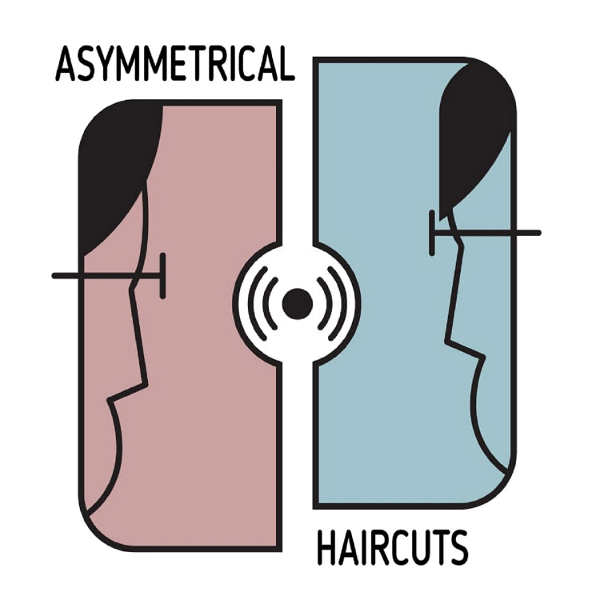 Artwork for asymmetrical haircuts