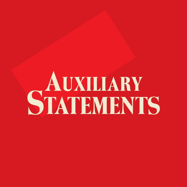 Artwork for Auxiliary Statements