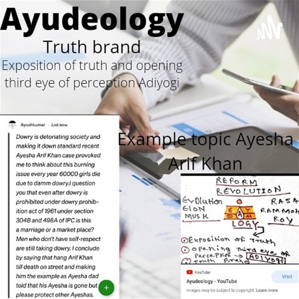 Artwork for Ayudeology:- Social Engineering and truth brand
