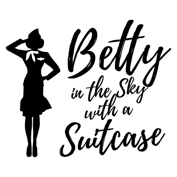 Artwork for Betty in the Sky with a Suitcase!