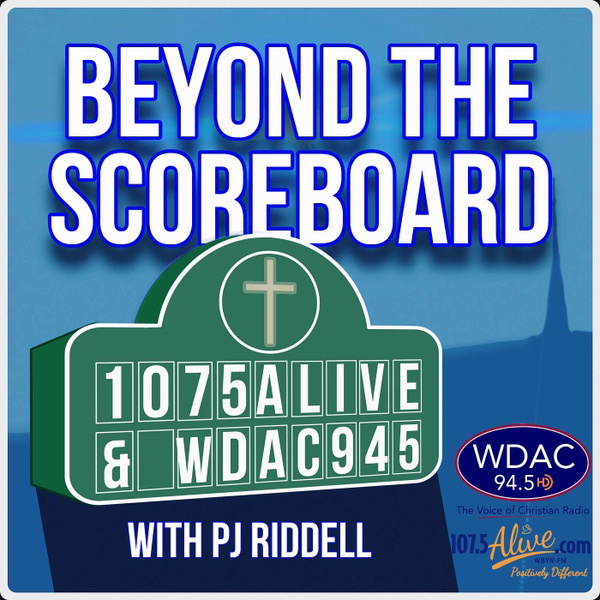 Artwork for BEYOND THE SCOREBOARD with PJ RIDDELL
