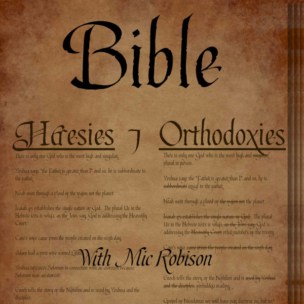 Artwork for Bible Heresies and Orthodoxies
