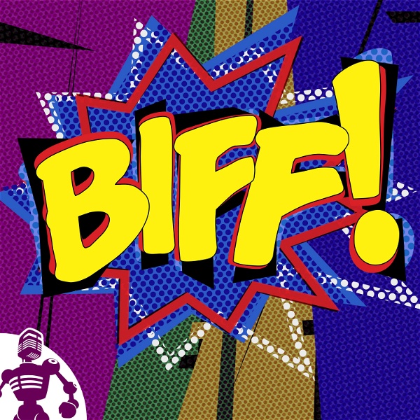 Artwork for Biff! Superhero TV and movies
