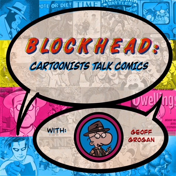 Artwork for Blockhead: Cartoonists talk Comics