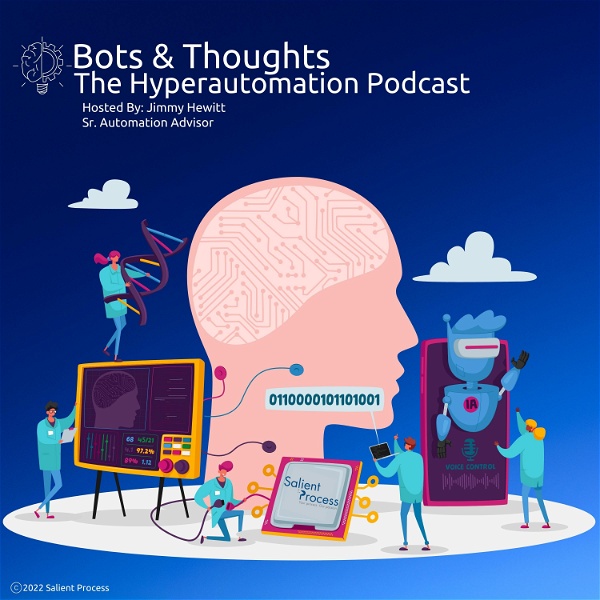 Artwork for Bots & Thoughts: The Hyperautomation Podcast
