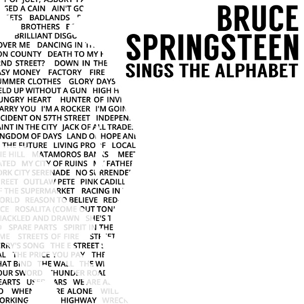 Artwork for Bruce Springsteen Sings the Alphabet