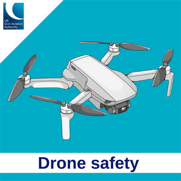 Artwork for CAA Drone safety
