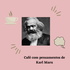 Café com pensamentos de Karl Marx