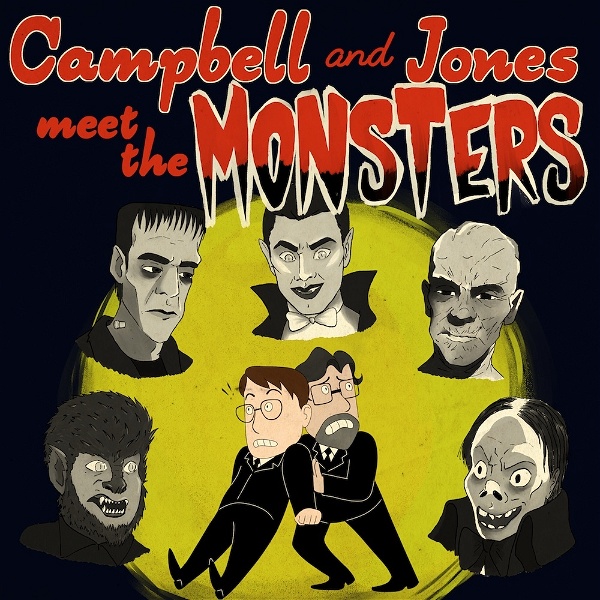 Artwork for Campbell & Jones Meet The Monsters