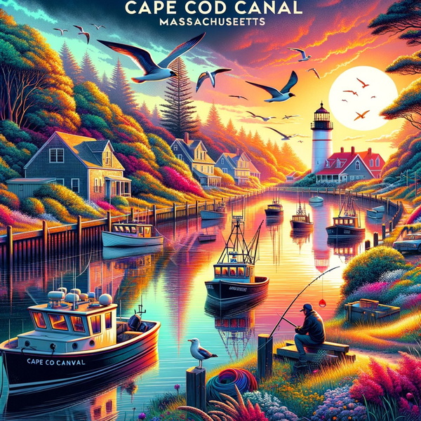 Artwork for Cape Cod Canal, Massachusetts Daily Fishing Report