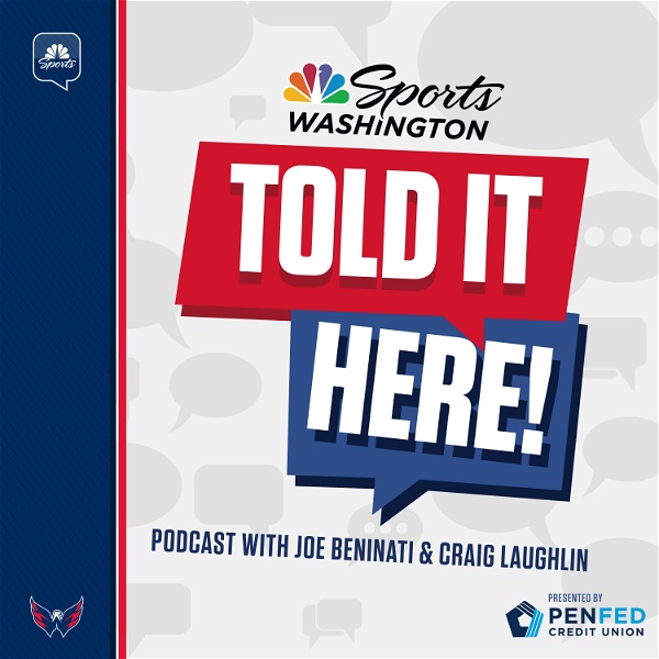 Artwork for Told It Here!: 25 Iconic Years of Washington Capitals Hockey