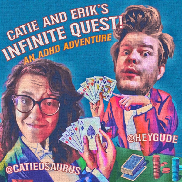 Artwork for Catie and Erik's Infinite Quest: An ADHD Adventure
