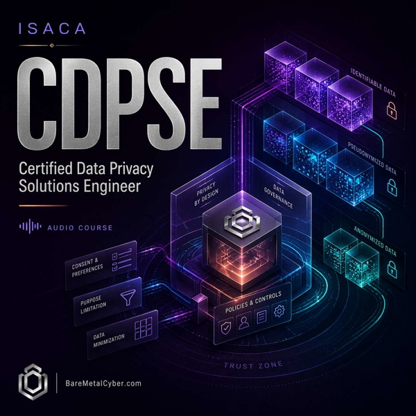 Artwork for Certified: The ISACA CDPSE Audio Course