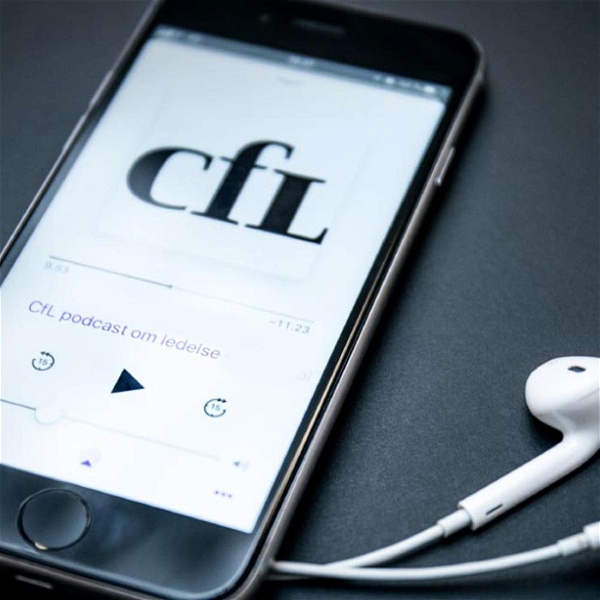Artwork for CfL podcast om ledelse