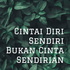 Cintai Diri Sendiri Bukan Cinta Sendirian