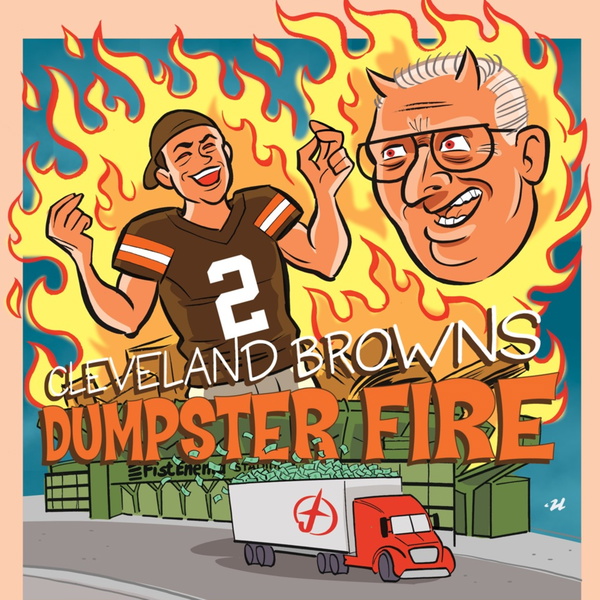 Artwork for Cleveland Browns Dumpster Fire