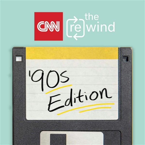 Artwork for CNN's The Rewind: '90s Edition
