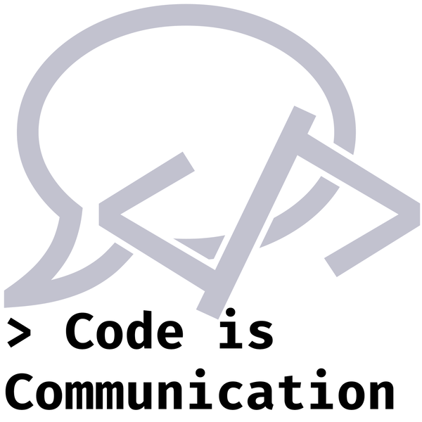 Artwork for Code is Communication