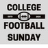 College Football Sunday