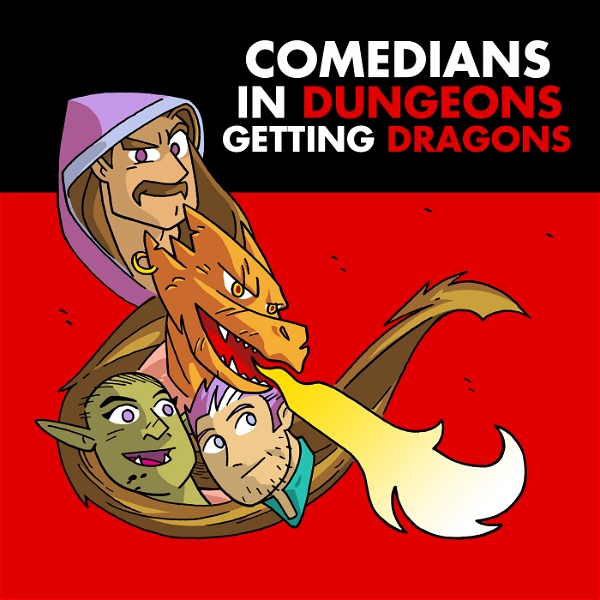 Artwork for Comedians In Dungeons Getting Dragons