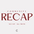 Community Recap