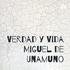 Verdad y Vida Miguel de Unamuno