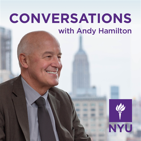 Artwork for Conversations: Hosted by NYU President Andy Hamilton