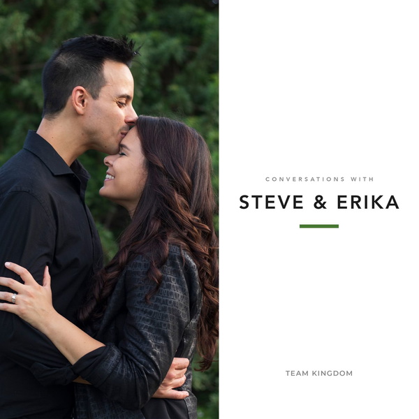 Artwork for Conversations with Steve & Erika
