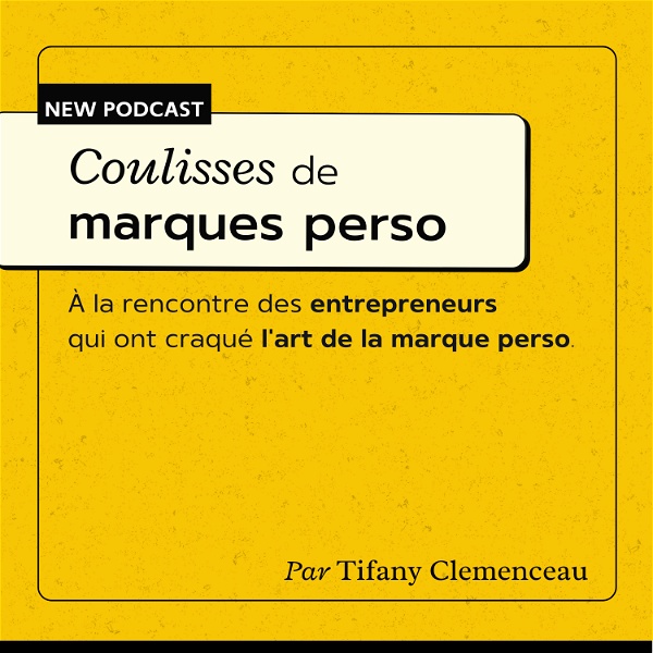 Artwork for Coulisses de marques perso