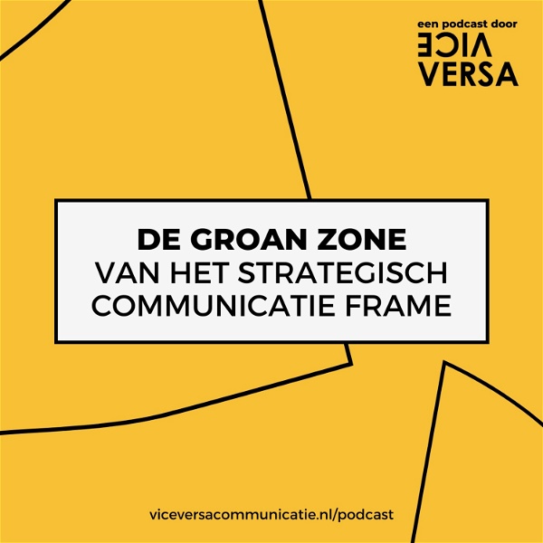 Artwork for De Groan Zone van het Strategisch Communicatie Frame