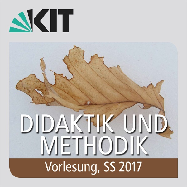 Artwork for Didaktik und Methodik, SS2017, Vorlesung