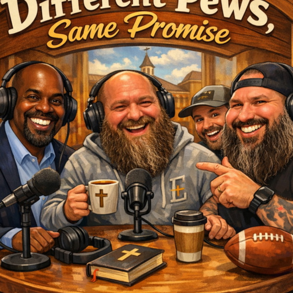 Artwork for Different Pews, Same Promise