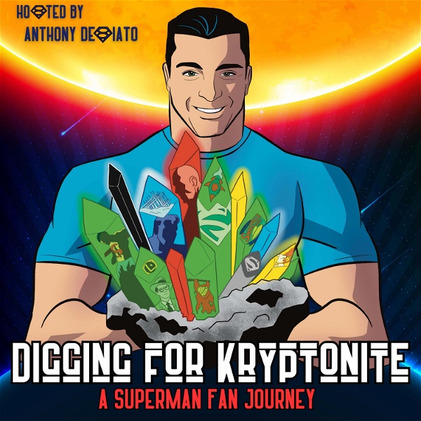 Artwork for Digging for Kryptonite: A Superman Fan Journey