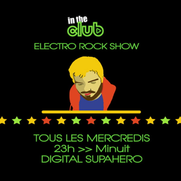 Artwork for digital supahero electro rock show