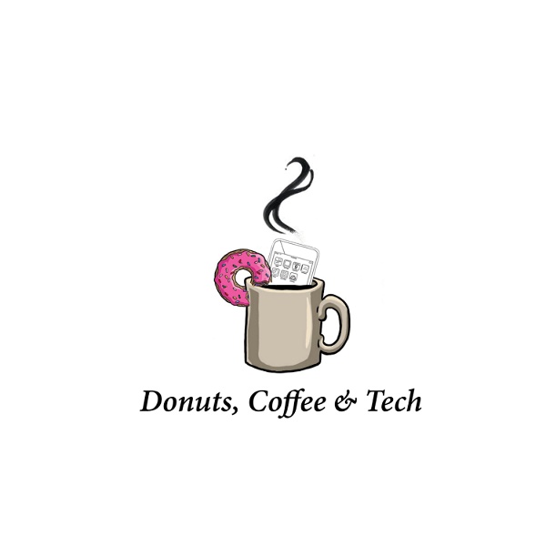 Artwork for Donuts, Coffee and Tech by Dannielle Johnson