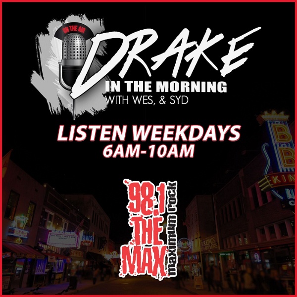 Artwork for Drake in the Morning with Danni, Wes & Syd