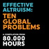Effective Altruism: Ten Global Problems – 80,000 Hours