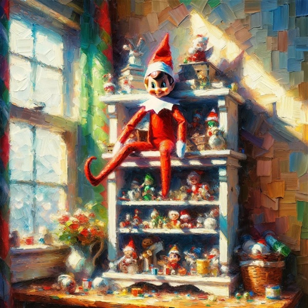 Artwork for Elf on a Shelf