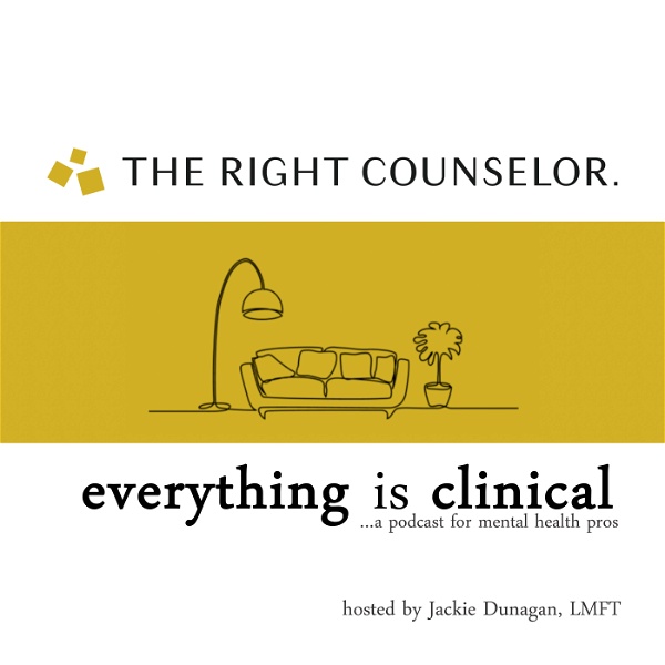 Artwork for everything is clinical: a podcast for mental health pros